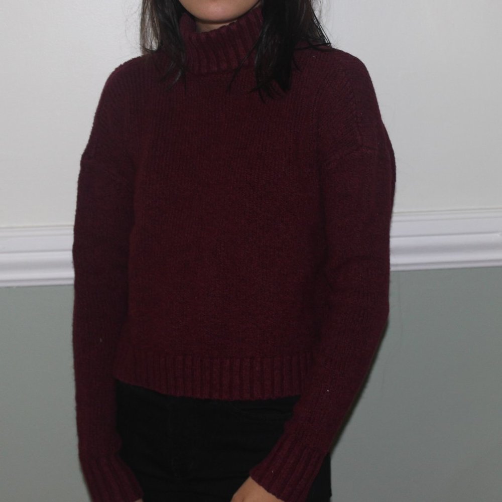 American Eagle Maroon Sweater